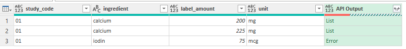 DSID API Example Response